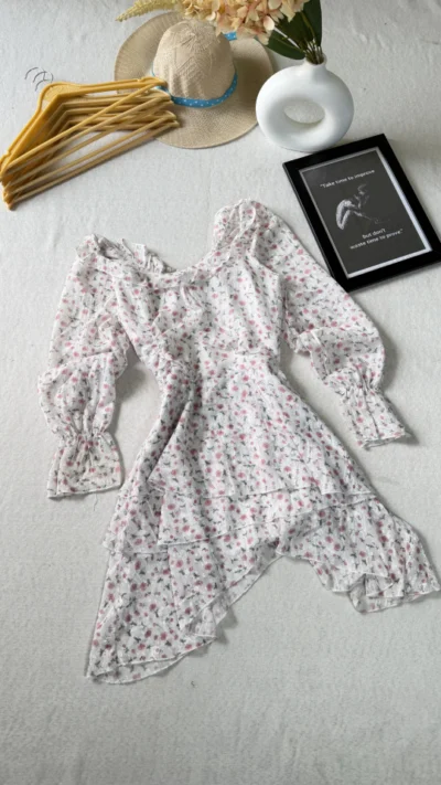 Blossom Breeze Floral Mini Dress